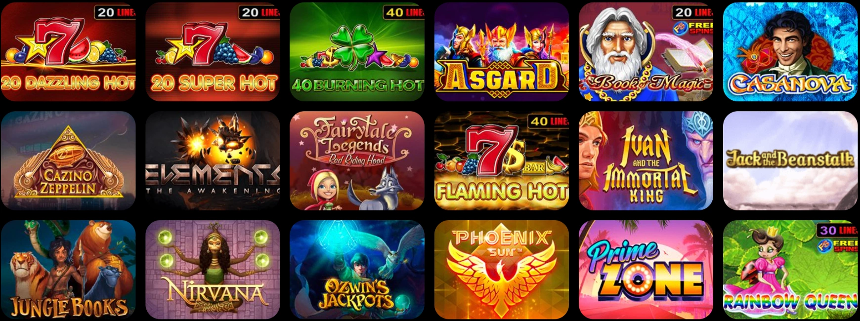 Слоты месяца